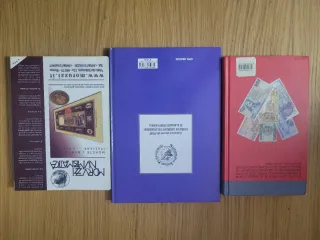 Lotto di 3 libri di numismatica