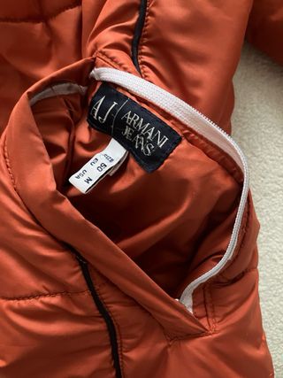 Giubbotto invernale Armani Jeans arancione