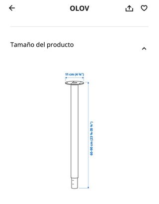 Zoccoli regolabili Olov IKEA