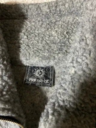 Jersey Polar Vintage Gris 90s