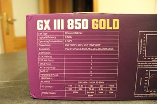 Fuente Alimentación Cooler Master GX III 850W