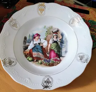 Plato antiguo siglo XIX