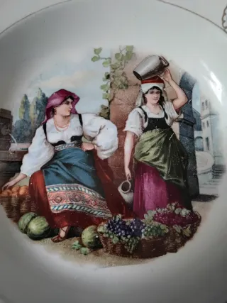 Plato antiguo siglo XIX