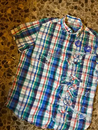 Camisa Desigual Multicolor Retro