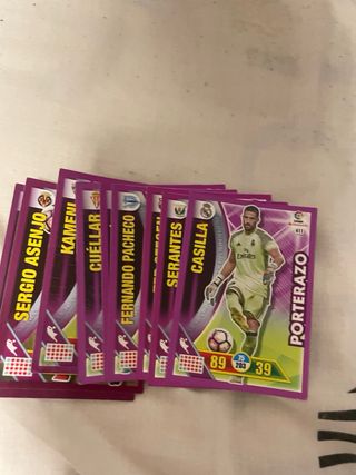 Cromos Fútbol Panini 2017-18 Courtois firmado