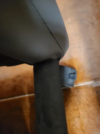 Butaca Relax Gris Piel Sintética