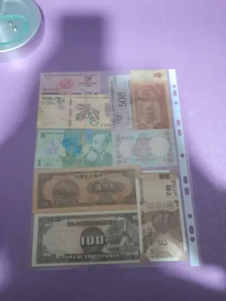Colección de Billetes Extranjeros