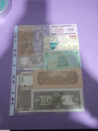 Colección de Billetes Extranjeros