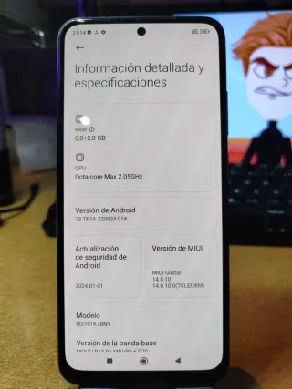 Xiaomi Redmi Note 10S Blu