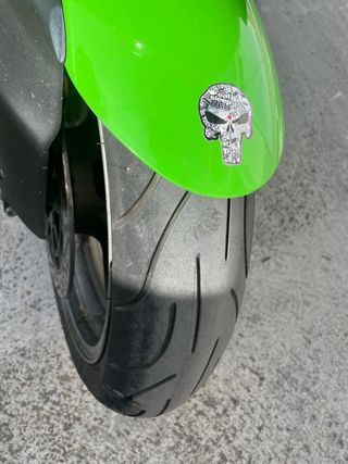 Kawasaki ZX6R 636 Ninja Verde
