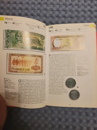 Libro di numismatica: Monete del Mondo