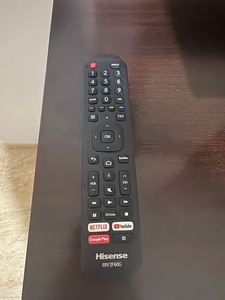 Televisión Hisense Negra 40” smart tv