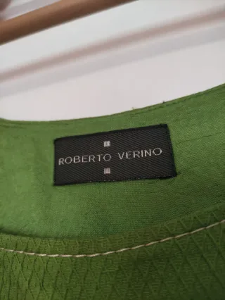 Vestido verde Roberto Verino