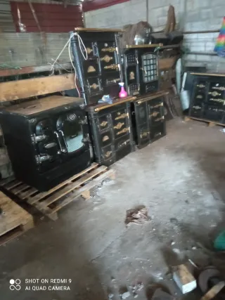 Cocinas de carbón y leña