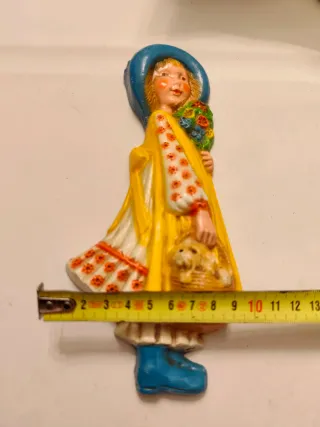 Muñeca cerámica artesanía Marquez, Vintage