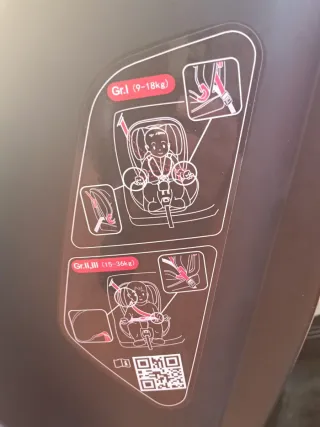 Silla de coche Chicco gris