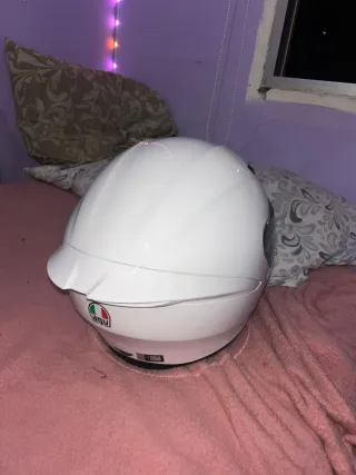 Casco Moto AGV Blanco