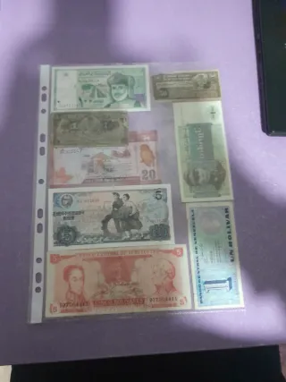 Colección de Billetes Extranjeros