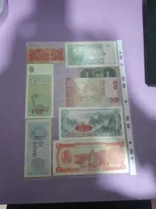 Colección de Billetes Extranjeros