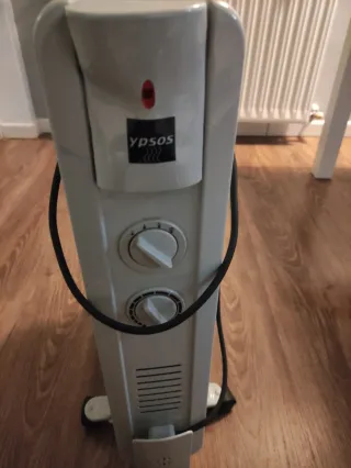 Radiador de aceite blanco