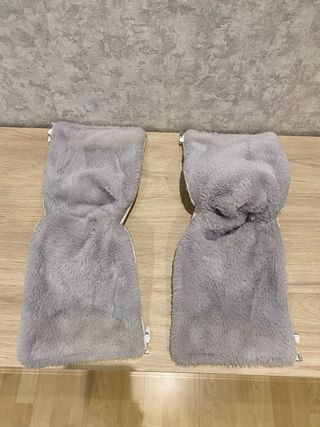 Guantes para carrito de bebé gris