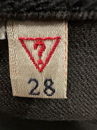 Pantalón Guess Negro Mujer