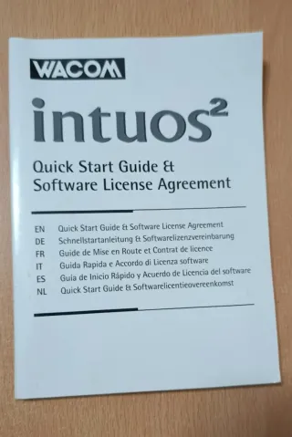 Wacom Intuos 2 Gran Formato(A4) Modelo Profesional