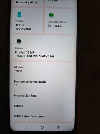 TCL 50 PRO NXTPAPER 5G Negro