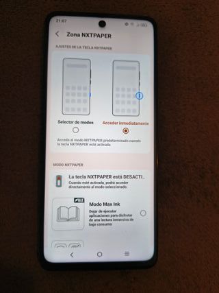 TCL 50 PRO NXTPAPER 5G Negro