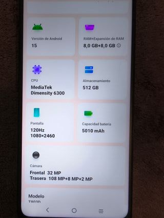 TCL 50 PRO NXTPAPER 5G Negro