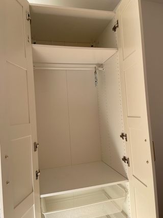 Armario PAX Ikea Blanco con cajones y baldas