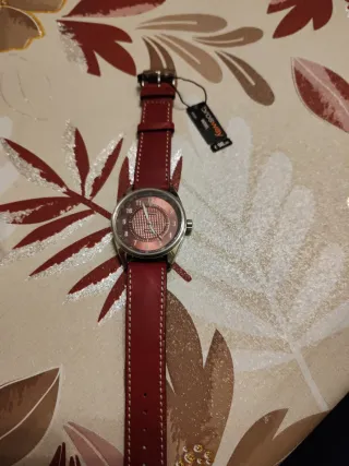 Orologio Brosway Uomo Pelle Rossa