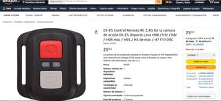 Control Remoto Cámaras Acción