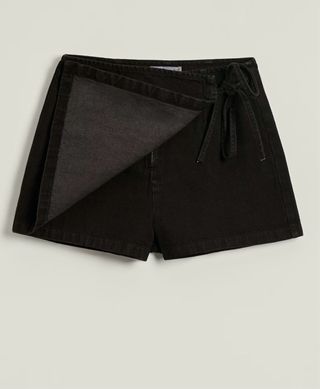 Falda pantalón negra