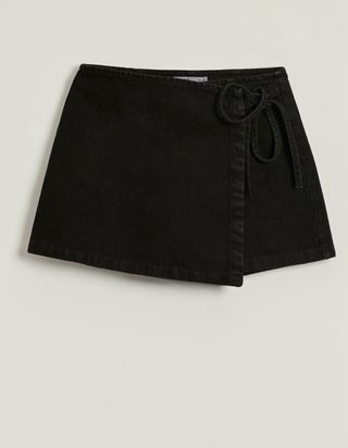 Falda pantalón negra