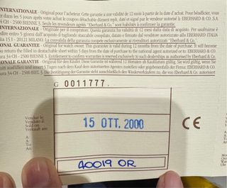 Eberhard 40019 OR Automatic Oro