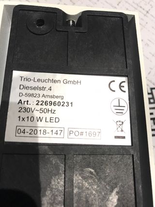 Luz exterior LED 10W