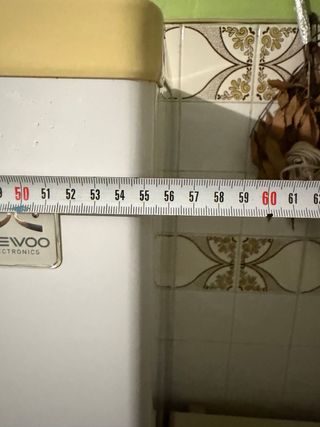 Nevera Daewoo blanca