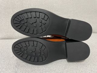 Botines Mujer Con Cordones Talla 39 Marrones