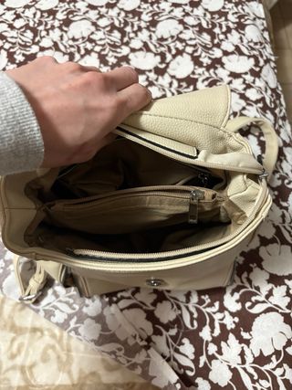 Zainetto donna color panna