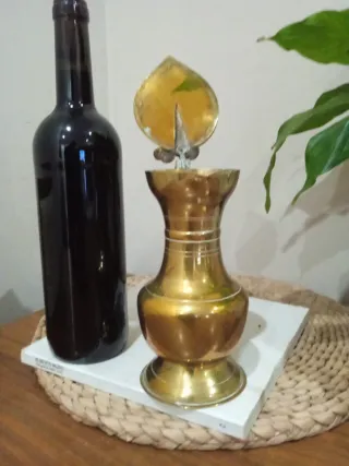 Antigua jarra de bellotas.