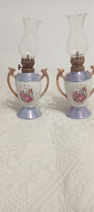 LOTE de  quinques decorativos