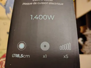 Placa eléctrica portátil