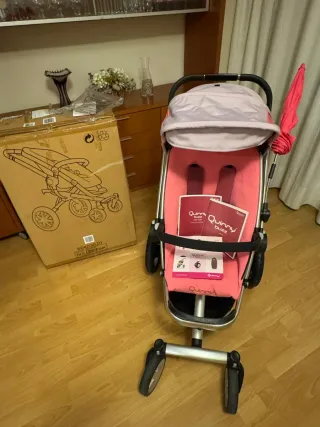 Carro de bebé Quinny 2 piezas rosa