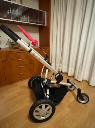Carro de bebé Quinny 2 piezas rosa