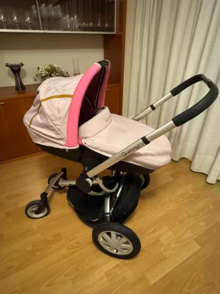 Carro de bebé Quinny 2 piezas rosa