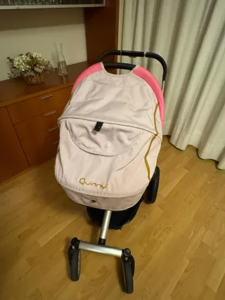 Carro de bebé Quinny 2 piezas rosa