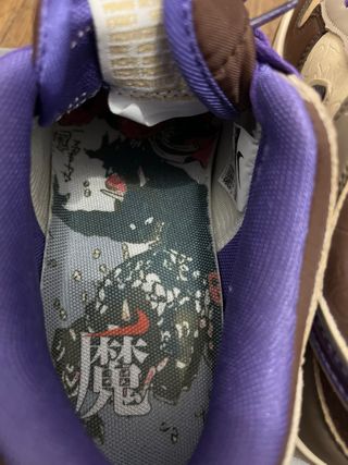 Zapatillas Nike Dunk Low Marrones y Moradas