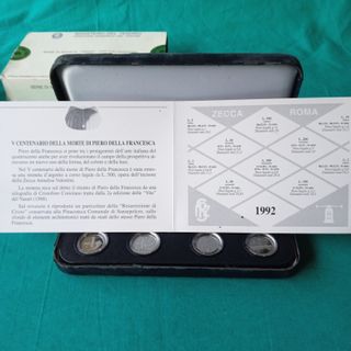 Serie divisionale moneta Lira 1992 Proof