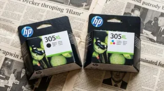 Cartuchos HP 305XL Negro y Color Originales